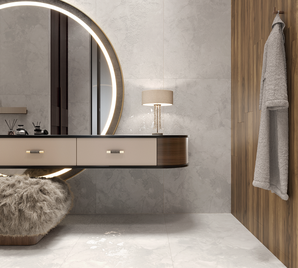 Керамогранит, Arcadia Ceramica, MICADO WHITE, 1200x600 мм, карвинг