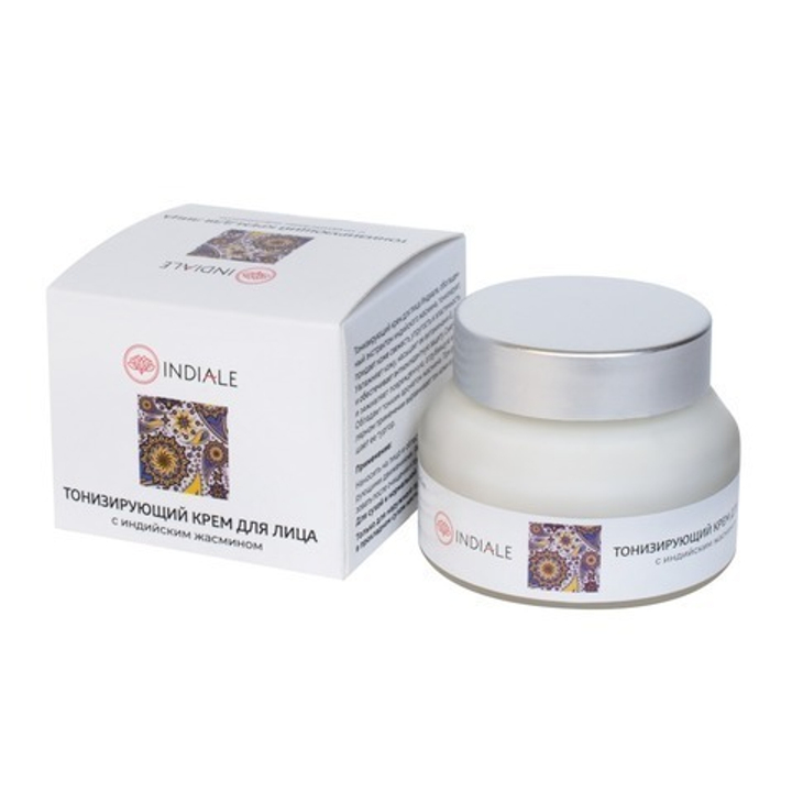 АКЦИЯ Крем для лица Indiale тонизирующий с индийским жасмином, 50 г