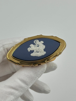 Футляр для помады тёмно-синий Wedgwood by Stratton