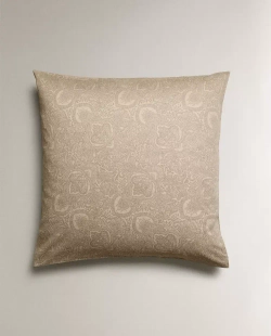 ZARA HOME НАВОЛОЧКА С ЖАККАРДОВЫМ ПРИНТОМ, ОЛИВКОВЫЙ