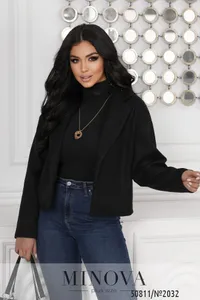 Пиджак 2032-черный Minova