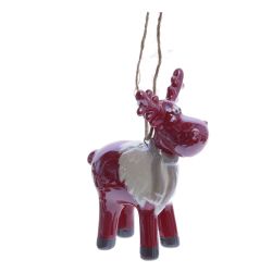 GAEM Украшение новогоднее "Олень", L7 W4,5 H8,5 см, 3в.