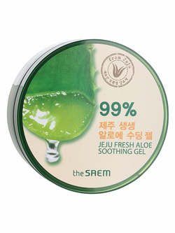 Гель The Saem "Jeju Fresh", алоэ, для всех типов кожи, 99%, 300 мл