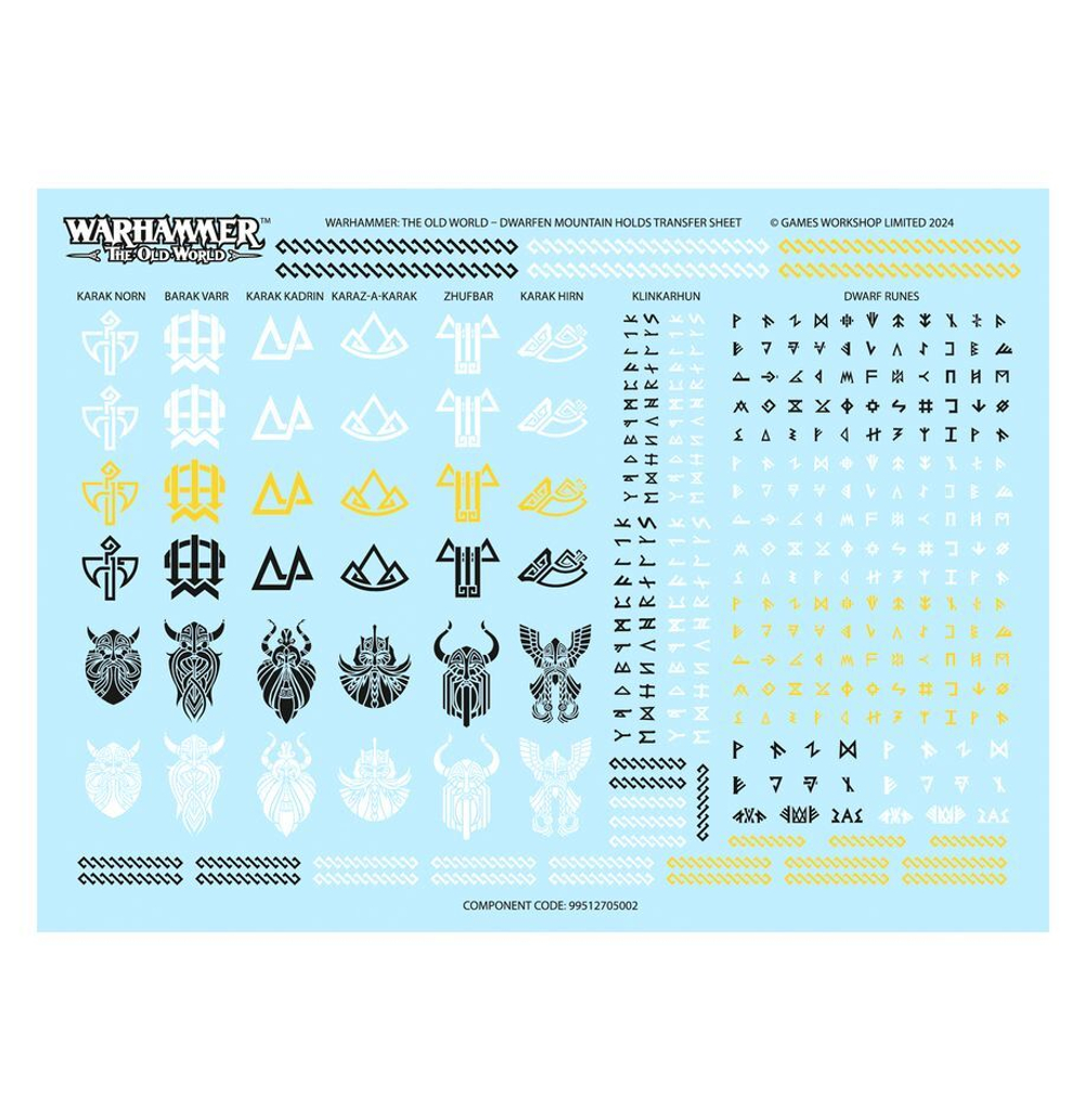 Warhammer The Old World - Dwarfen Mountain Holds: Battalion