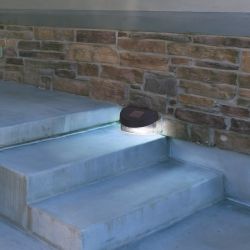 Светильник уличный ЭРА SL-PL8-MNT1 на солнечной батарее пластик черный 5,5 см | Садовые декоративные светильники