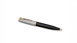 Шариковая ручка Parker 51 Premium Black GT, стержень: M, цвет чернил: black, в подарочной упаковке.