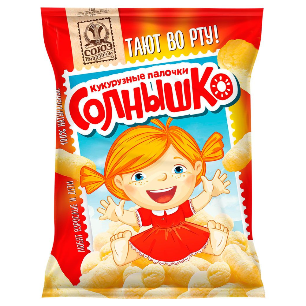 Кукурузные палочки Солнышко 130 гр
