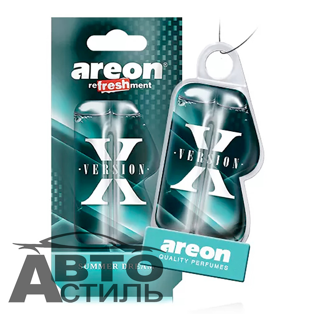 Ароматизатор гелевый AREON  X-Version  Летняя Мечта (Summer Dream)