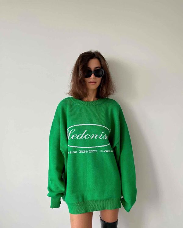 Свитер Hedonism Зеленый - фото 1