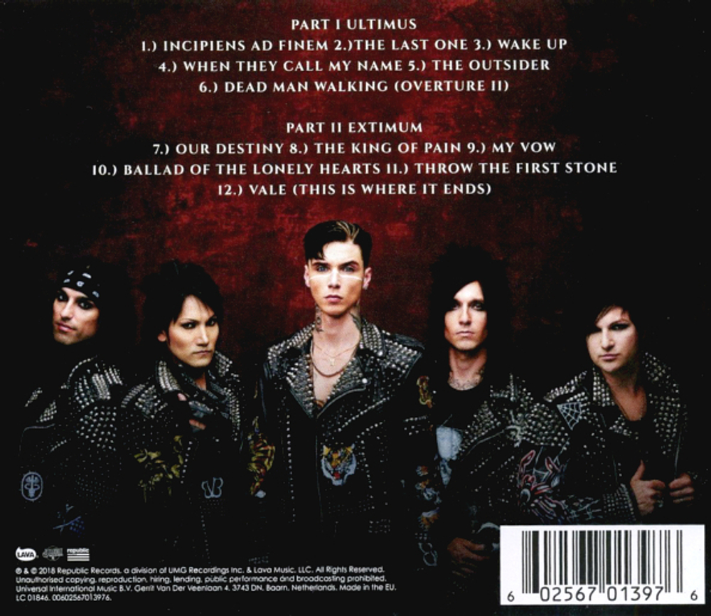 Black Veil Brides / Vale (CD)