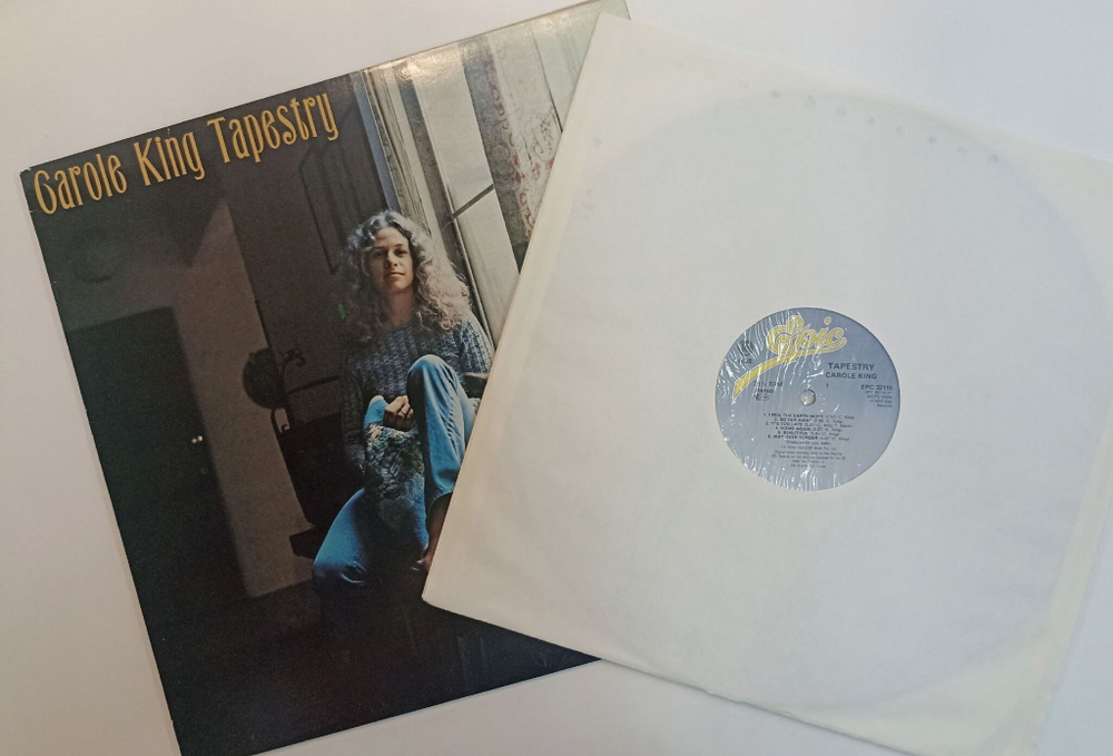 Винтажная виниловая пластинка LP Carole King Tapestry (UK 1984)