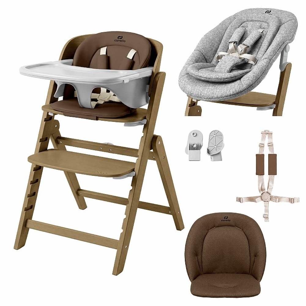 Стульчик для кормления Carrello Focus CRL-16801 Moka Brown