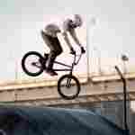 Надувная подушка-склон «AirSlope» для байк-трюков и прыжков, 7×4×2,5 м