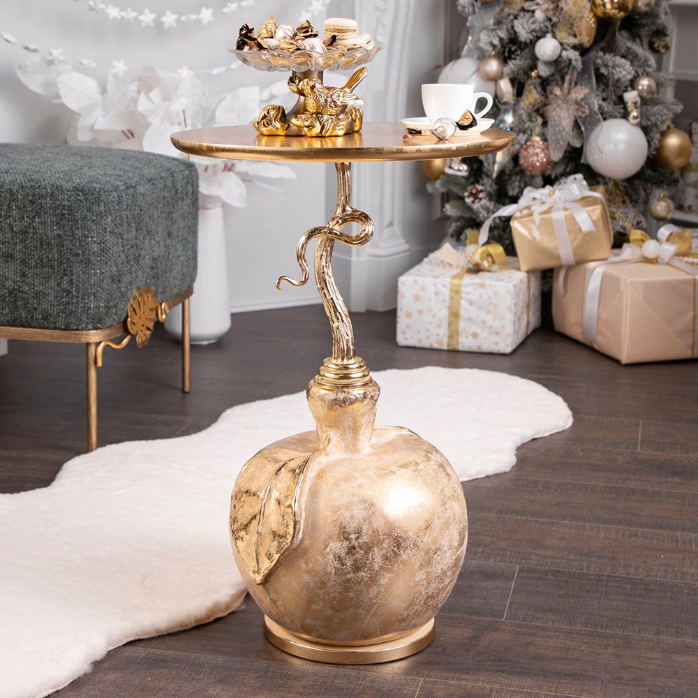 Столик декоративный Яблоко Евы Айвори