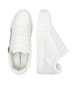 Кожаные кроссовки Calvin Klein Jeans - белый(YM0YM01254)