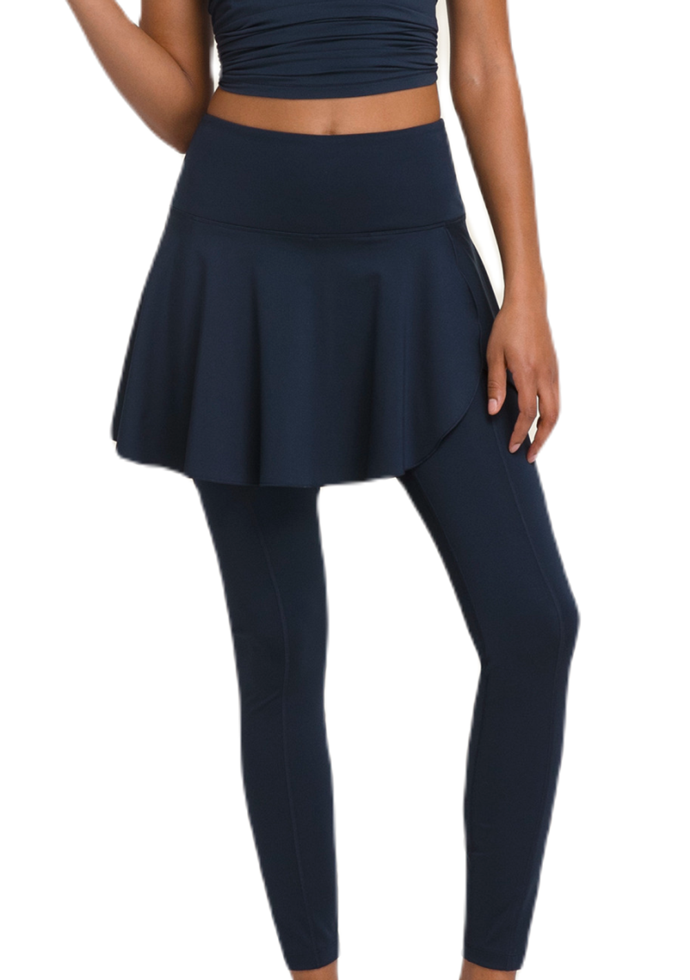 Теннисная юбка Wilson Doubles Tight - небесный