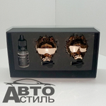 Ароматизатор-игрушка -на обдув- Собачки ПИТБУЛЬ - YC-35RG Rose Gold