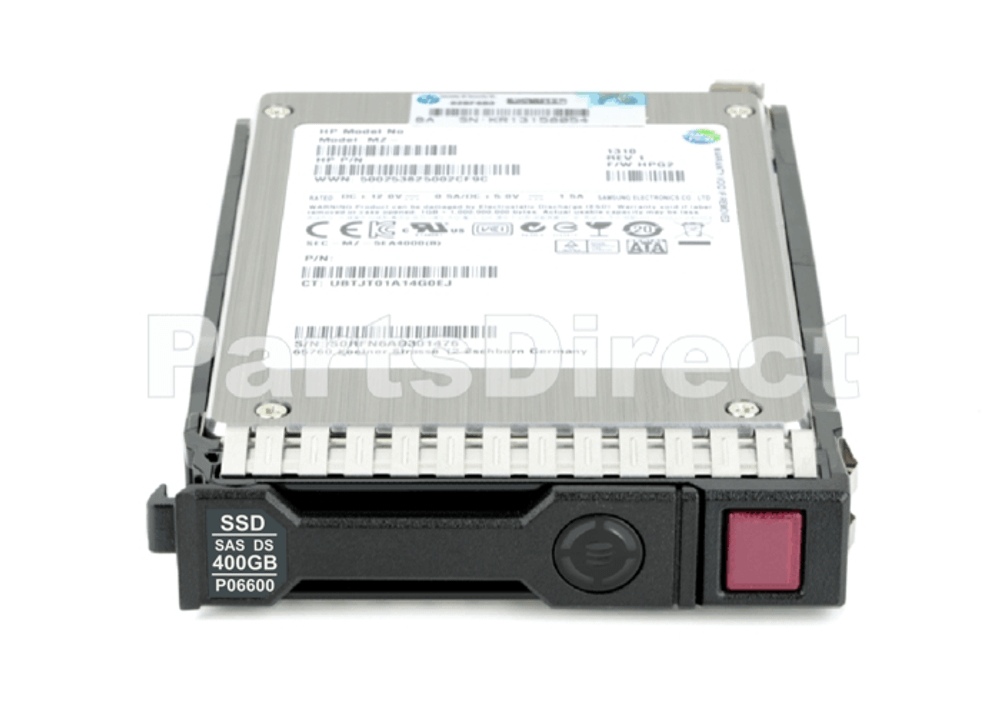 Накопитель SSD HPE EO000400JWTBV HP G8-G10 400-GB 2.5 SAS 12G WI DS SSD