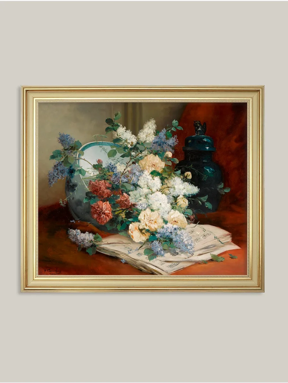 Картина на стену для гостиной в классическом стиле 68*58 см