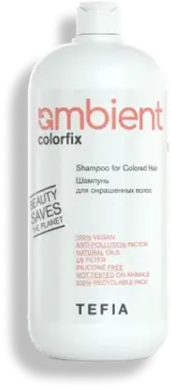 Шампунь для окрашенных волос Colorfix Ambient Tefia, 950 мл