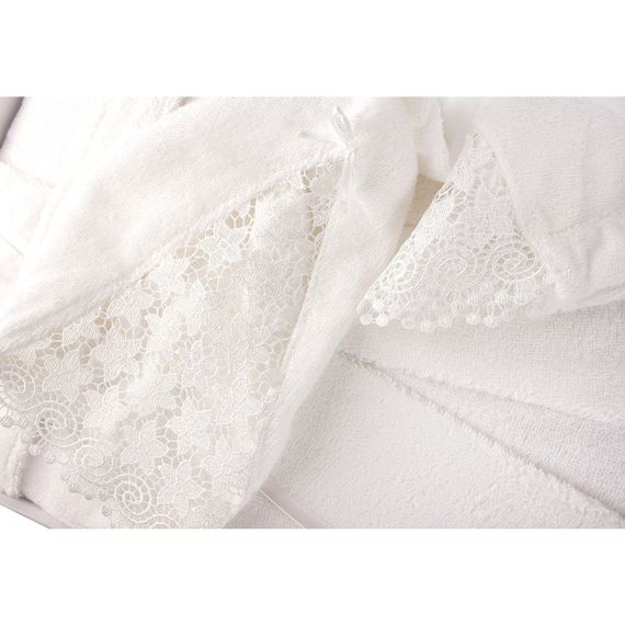 ADELE махровый  женский халат  Tivolyo Home Турция