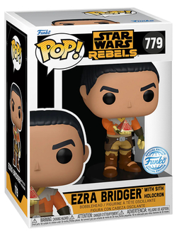 Фигурка Funko POP! Bobble Star Wars Rebels Ezra Bridger w/Sith Holocron (Exc) (779) 85341