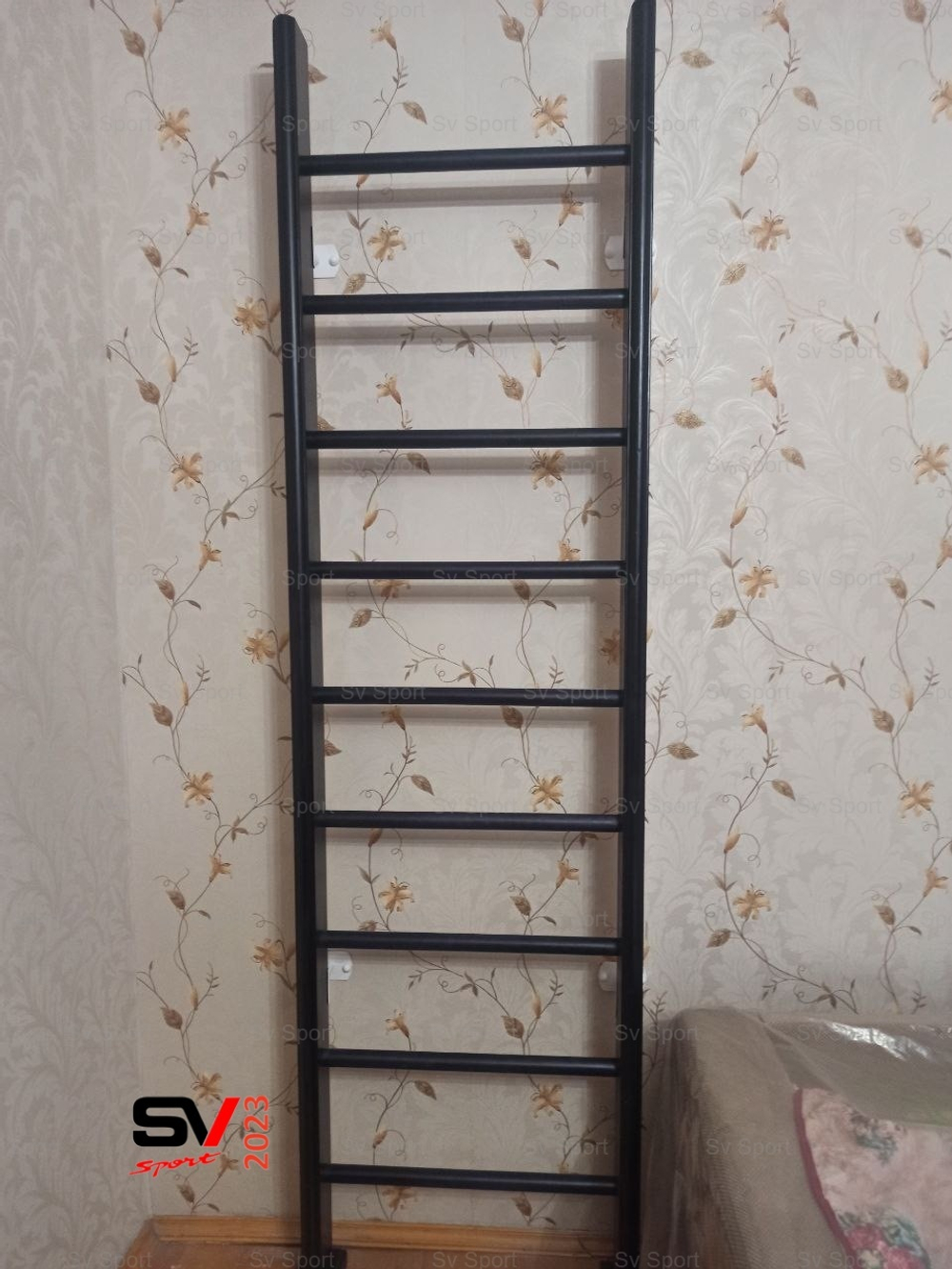 Монтаж шведской стенки Sv Sport в бетонные, кирпичные стены