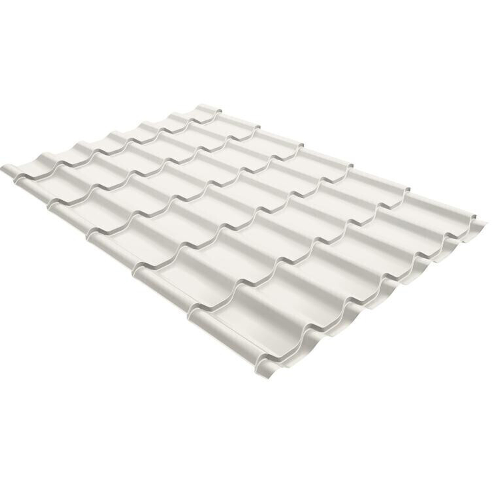 Металлочерепица Grand Line Optima Classic Satin 0,5 мм RAL 9002 резка