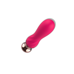 Розовый мини-вибратор Mini Vibrator с пультом ДУ - 12,5 см. (Цвет: розовый)