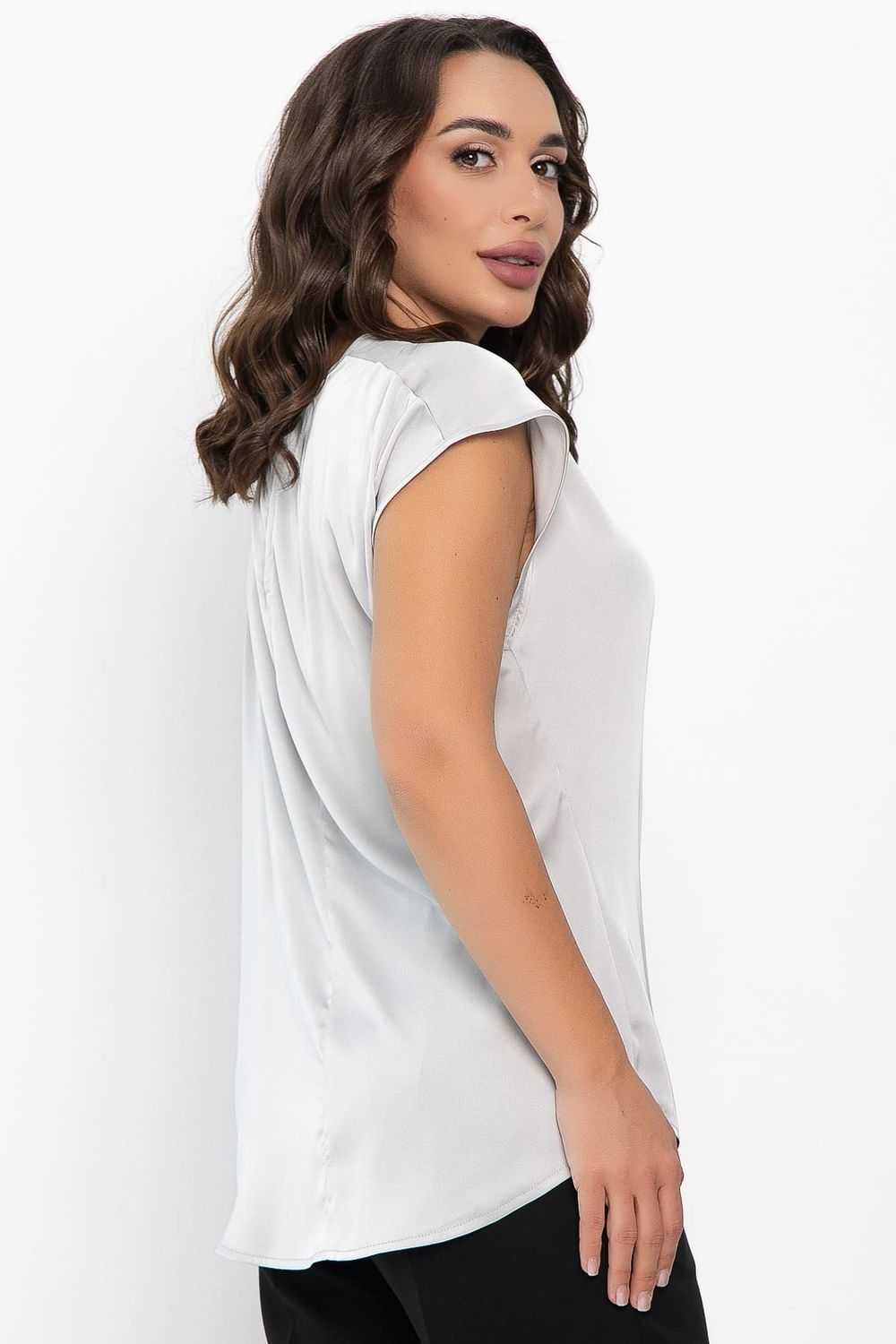 Блуза Маркиза (серая) Б14147-30М LT Collection