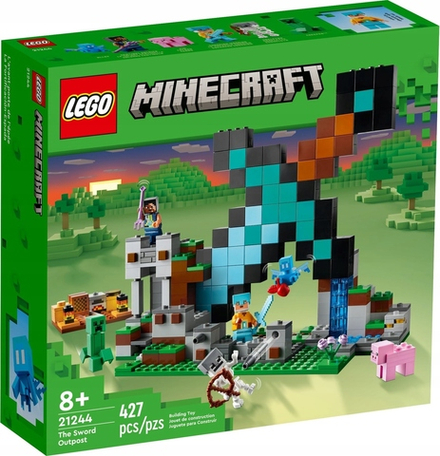 Конструктор LEGO Minecraft Бастион меча 21244