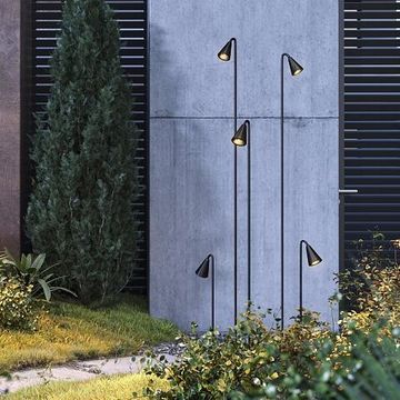 Уличный декоративный светодиодный светильник 3W 3000K 050688 черный KT-HAREBELL-BOLL-H450-3W Warm3000 (BK, 40 deg, 24V) Arlight