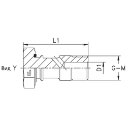 Болт BANJO BSP 1.1/4