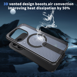 Прозрачный чехол Mesh Pro Magnetic Case для Xiaomi 15T