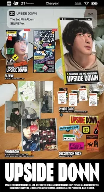 Альбом CHANYEOL - UPSIDE DOWN [Selfie ver.]