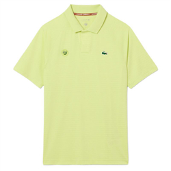 Мужское теннисное поло Lacoste Roland-Garros Edition - pistachio green