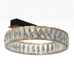 Citilux PALANT CL325142 LED Люстра хрустальная Чёрный+Бронза