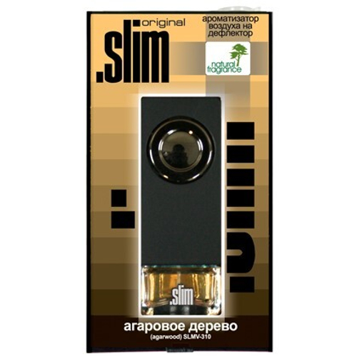 Ароматизатор на дефлектор  SLIM 310  Агаровое дерево 8 мл (FKVJP)