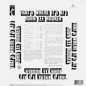 John Lee Hooker / That's Where It's At! (LP)