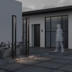 Светильник столбик ландшафтный 25вт 60x200x2000мм