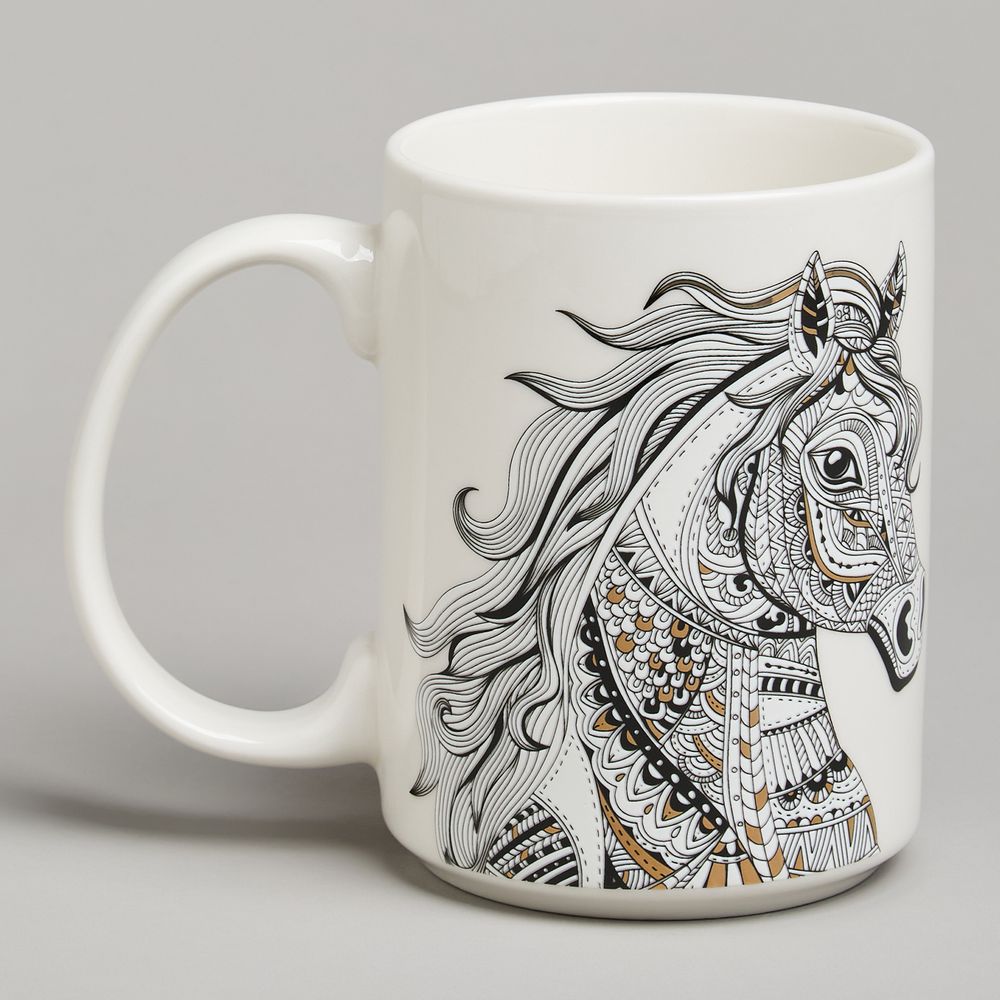 КРУЖКА LEFARD "ЛОШАДЬ" 500МЛ 13,8*8,7*11,7СМ