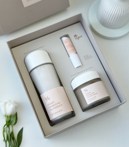 Набор косметики «Dr.Ceuracle Vegan Kombucha» 3в1