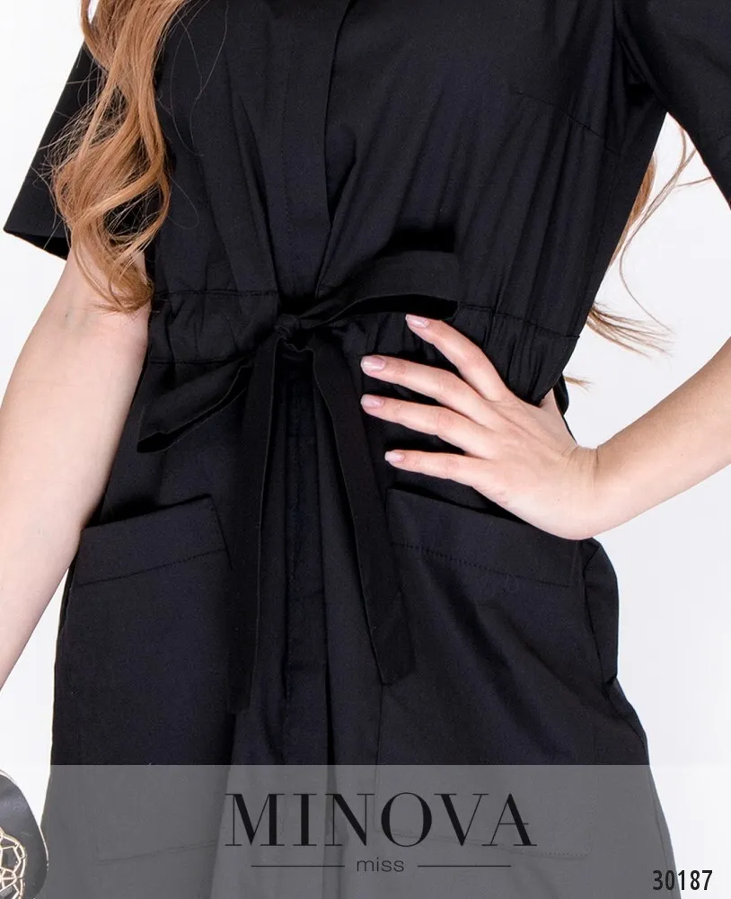 Платье 8604-черный Minova