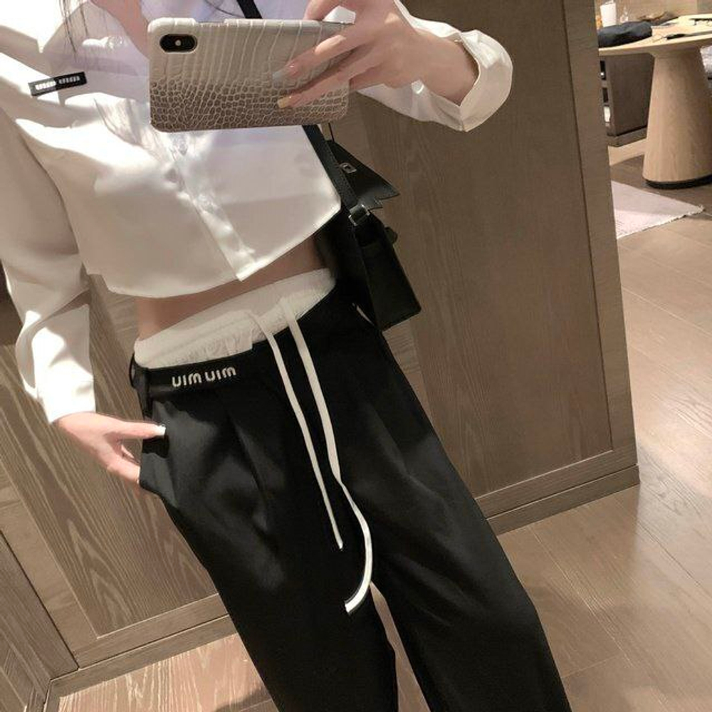 Брюки MIU MIU
