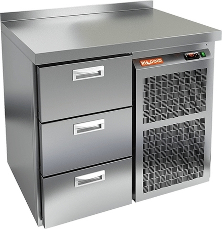 Стол холодильный HICOLD GN 3 BR2 TN