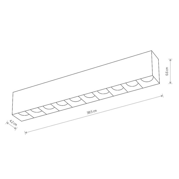 Накладной светильник Nowodvorski Midi Led White 10053
