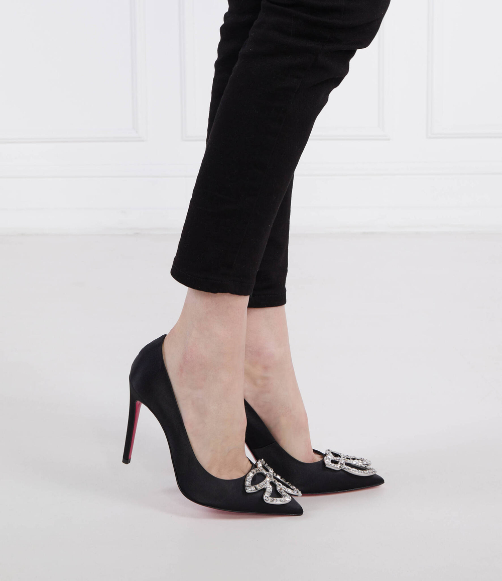 Туфли на шпильках CORALINE DECOLLETE RASO Pinko - черный(100576 A0NA)
