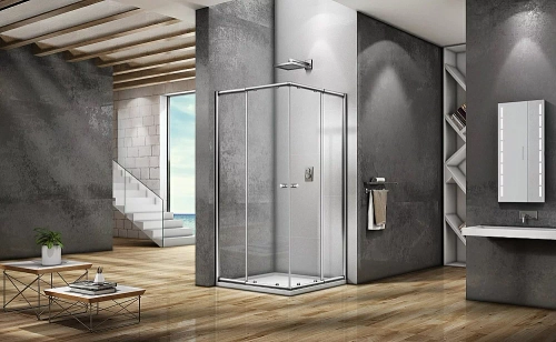 Душевой уголок Good Door LIRA CR-90-C-CH 90x90