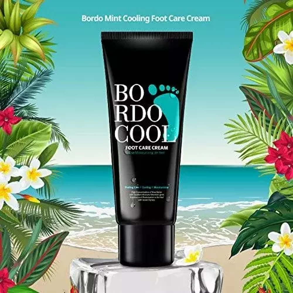Evas Bordo Cool Foot Care Cream охлаждающий крем для ног