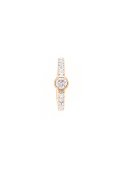 "Энами" кольцо в золотом покрытии из коллекции  "Teona" от Jenavi